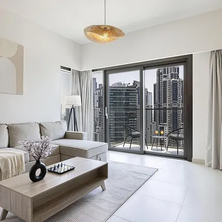 Luxe | 2Br | Sea & City View | 5 Min To Dubai Mall Exterior photo