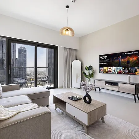 Luxe | 2Br | Sea & City View | 5 Min To Dubai Mall Exterior photo