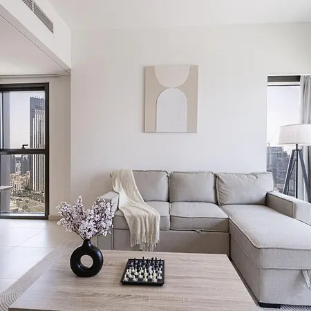 Luxe | 2Br | Sea & City View | 5 Min To Dubai Mall Exterior photo