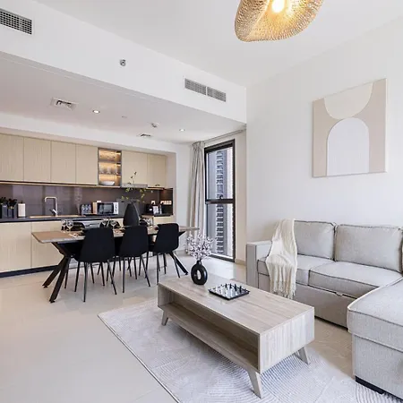 Luxe | 2Br | Sea & City View | 5 Min To Dubai Mall Exterior photo