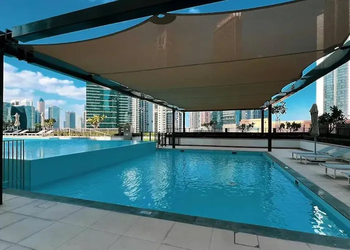 Luxe | 2Br | Sea & City View | 5 Min To Dubai Mall