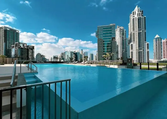 Luxe | 2Br | Sea & City View | 5 Min To Dubai Mall