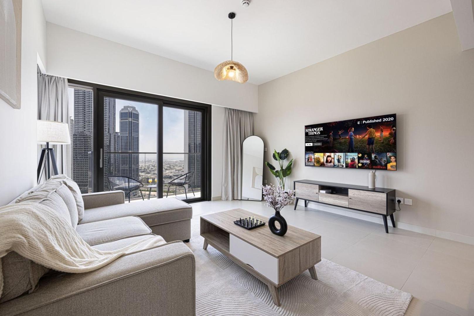 Apartment Luxe | 2br | Sea & View | 5 Min To Mall Dubai